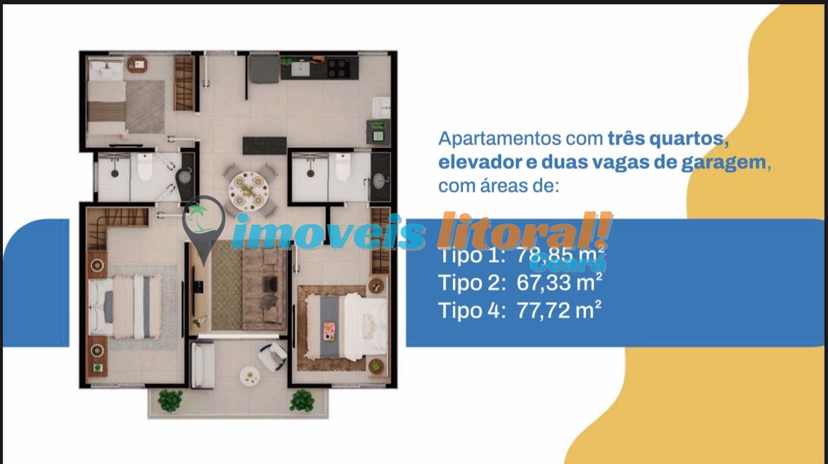 APARTAMENTO CUMBUCO