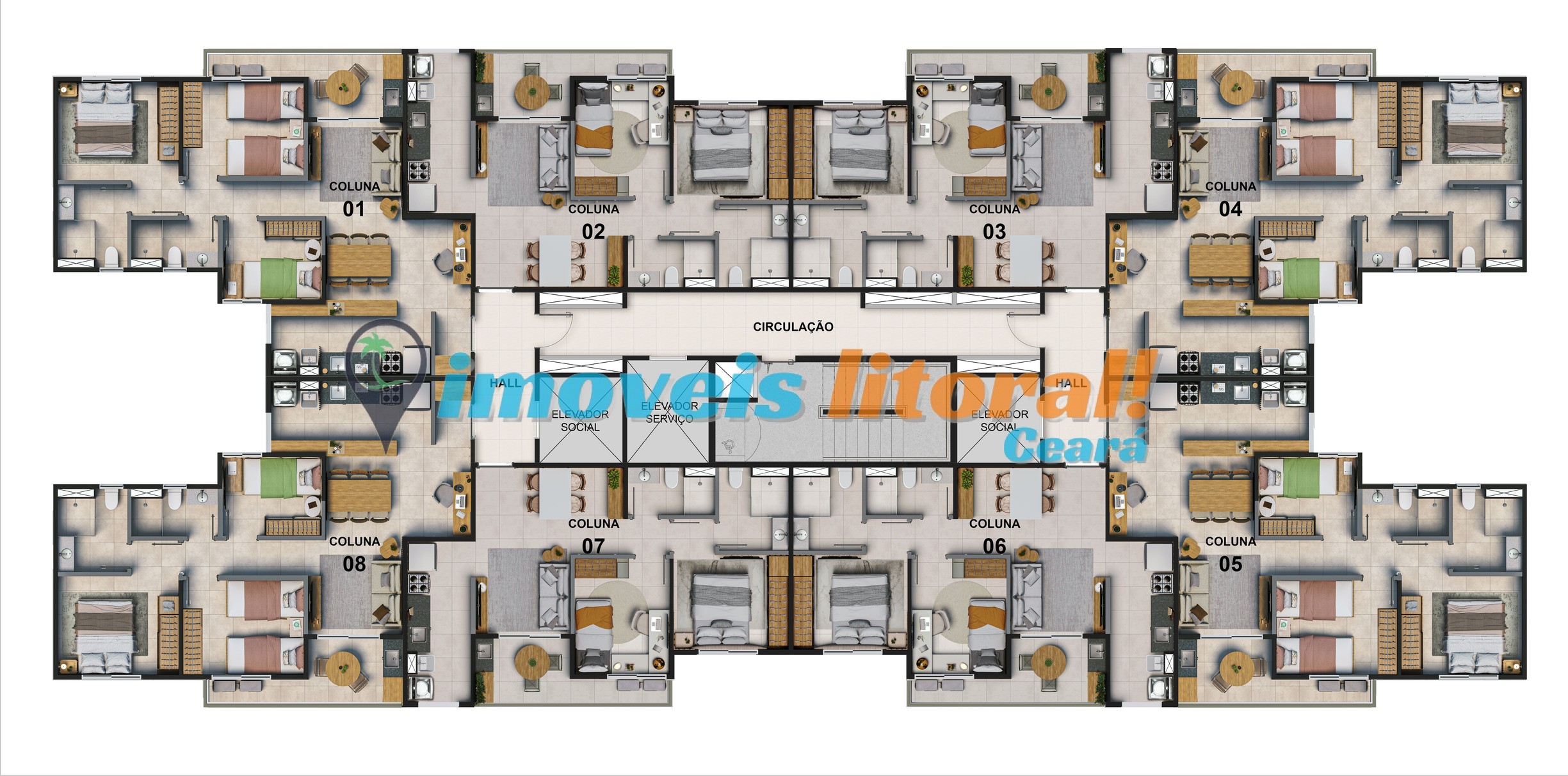 APARTAMENTO EM FORTALEZA