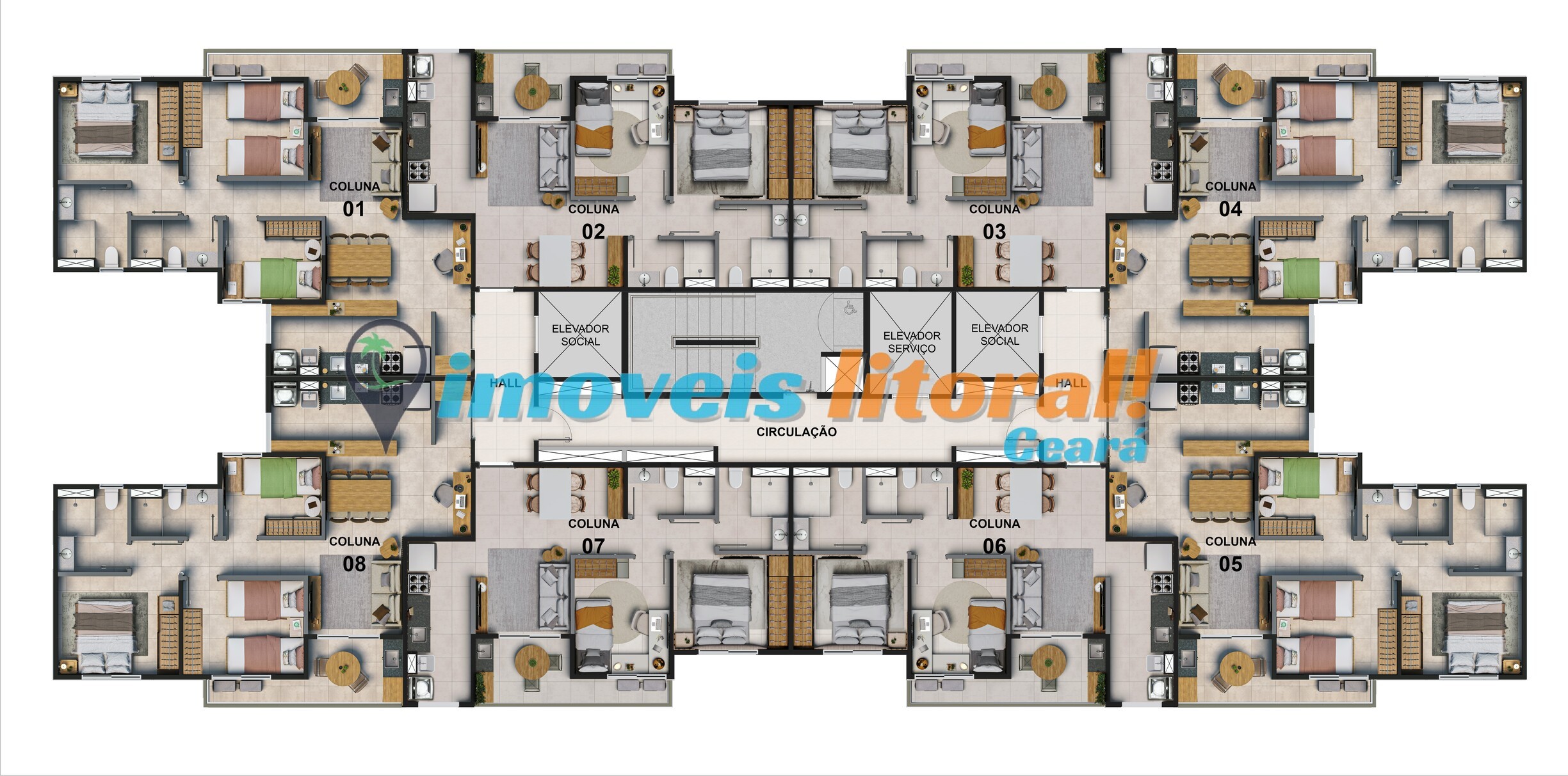 APARTAMENTO EM FORTALEZA